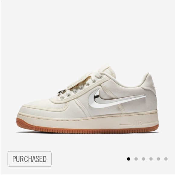 Travis Scott Air Force 1 Sail - Picture 7 of 8